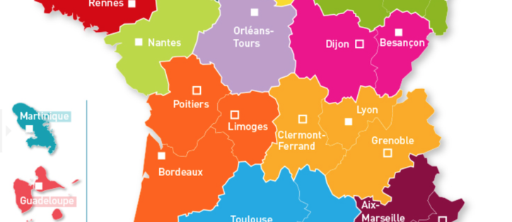 Mapa de Francia