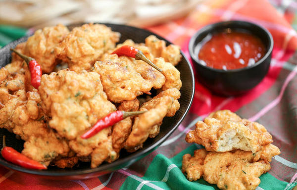 Accras de bacalao