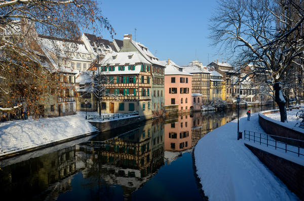 Strasbourg en invierno