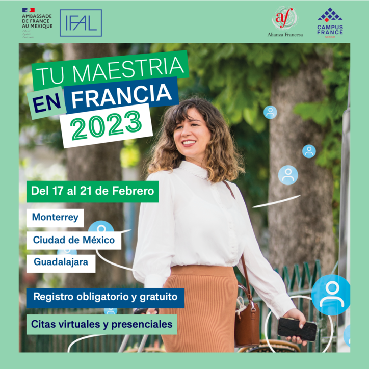 Tu Maestría a Francia 2023