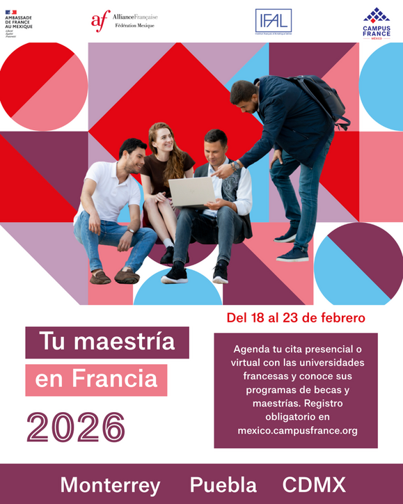 Registrate a Tu Maestría a Francia 2026